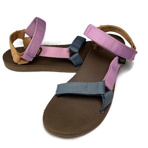 Teva Original Universal Sandal Desert Multi Strappy Blue Purple 1003987 Women 10
